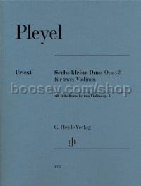 Six little Duets op. 8 (2 Violins)