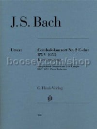 Harpsichord Concerto no. 2 in E major BWV1053 (2 Pianos)