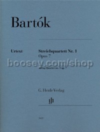 String Quartet no. 1 op. 7 (Urtext Edition, Parts, paperbound)