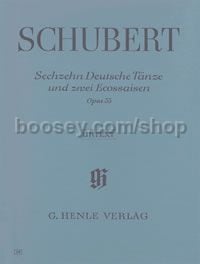 16 German Dances and 2 Ecossaises op. 33 D 783