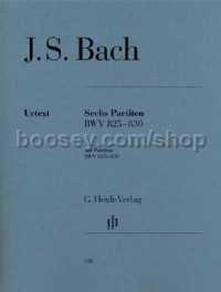 Six Partitas BWV 825-830 BWV 825-830 (Performance Score)