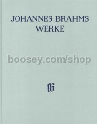 Johannes Brahms Werke Op. 77, Op.102 (Critical Commentary) (Clothbound)