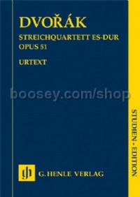 String Quartet E Flat Major Op51 (Study Score)