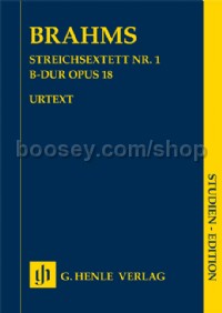 String Sextet no. 1 op. 18 (Study Score)