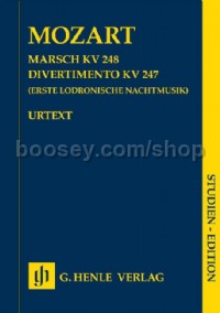 March K. 248 · Divertimento K. 247 (Mixed Ensemble Study Score)