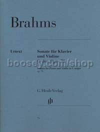 Violin Sonata in G Major, Op.78 (Violin & Piano)