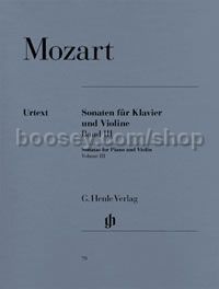 Sonatas for Violin & Piano, Vol.III