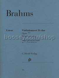 Violin Concerto in D Major, Op 77 (Piano Reduction)