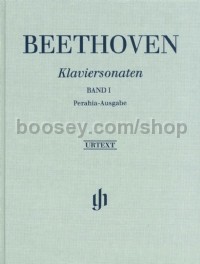Piano Sonatas, Volume I, op. 2-22, Perahia-Edition (Clothbound)