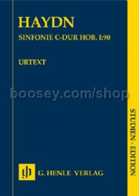 Sinfonie C-dur Hob. I:90 SE Hob.I:90 (Study Score)