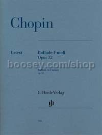 Ballade in F Minor, Op.52 (Piano)