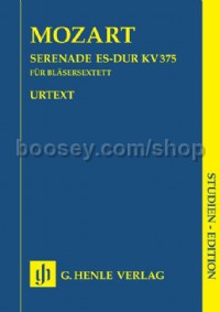 Serenade Eb major KV 375 (Study Score)