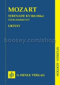 Serenade C minor KV 388 (384a) (Study Score)