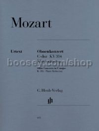 Concerto for Oboe in C Major, K. 314 (Piano Reduction)