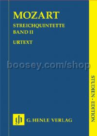 String Quintets, Vol.II (Study Score)
