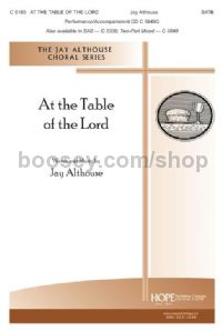 At the Table of the Lord - SATB