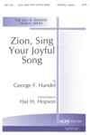Zion, Sing Your Joyful Song - SATB & Solo Inst.