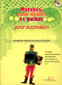 Marches, paso-dobles & polkas - accordion (+ CD)