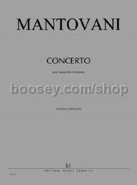 Concerto - cello & orchestra (score)