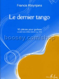 Le dernier tango Op. 73-5 - guitar