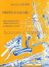 Vents d'anche! - alto (or tenor/soprano) saxophone (or clarinet) & piano