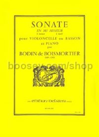 Sonata in E minor - cello & piano