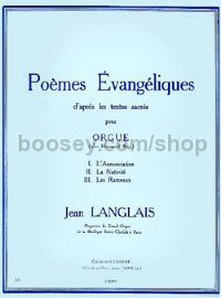 3 Poemes evangeliques - organ