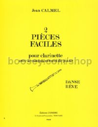 2 Pieces Faciles - clarinet & piano