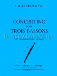 Concertino La Soupe aux choux - 3 bassoons & piano