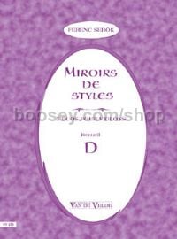 Miroirs de styles Recueil D - 2 violins