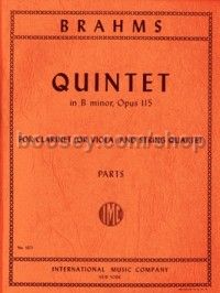 Quintet B Minor Op. 115