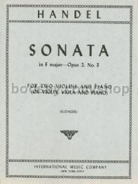 Sonata F Major Op. 2 No. 3