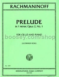 Prelude Op.2/1 (Cello & Piano)