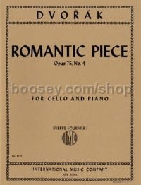 Romantic Piece Op75/4  (4 Cellos & Piano)