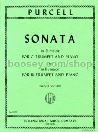 Trumpet Sonata in D for Trumpet & Piano (Bb/C Editions)