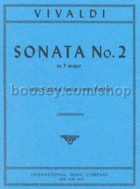 Sonata No. 2 in F major for double bass & piano