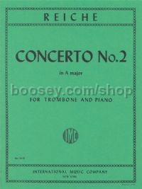 Concerto No. 2 in A for trombone & piano