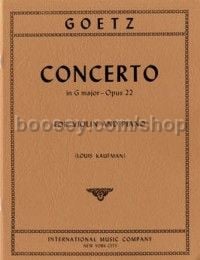 Concerto G Minor, Op. 22