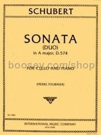 Sonata (Duo) A Major, D. 574