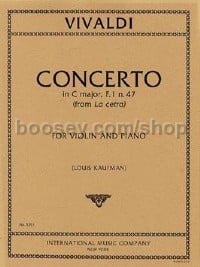 Violin Concerto C Major (Violin & Piano)