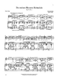 Songs From Schlichte Weisen (Voice & Piano)