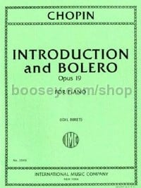 Introduction And Bolero (Piano)