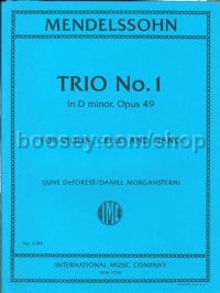 Trio No.1 D minor (Score & Parts)