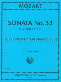 Sonata No.33 E flat major