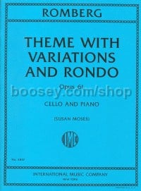 Theme with Variations and Rondo (Piano Score)