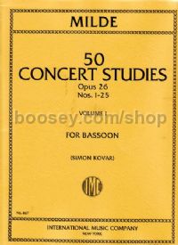 Concert Studies, Op. 26, Vol. 1