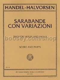Sarabande C. Variazioni (Violin & Piano)