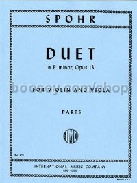 Duet E Minor Op137 (Violin & Piano)