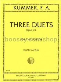 Three Duets Op22 (Cello Duet)