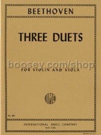 Three Duets  (Violin & Piano)